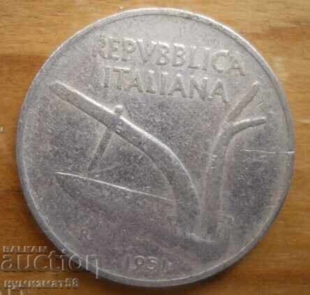 10 Lire 1951 - Italia cu preț 1.00 BGN | € 0.51