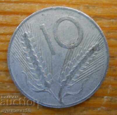 10 λιρέτες 1953 - Ιταλία