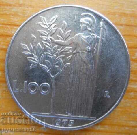 100 λιρέτες 1975 - Ιταλία 100 λιρέτες 1975 - Ιταλία