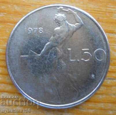 50 Lire 1978 - Italia 50 Lire 1978 - Italia