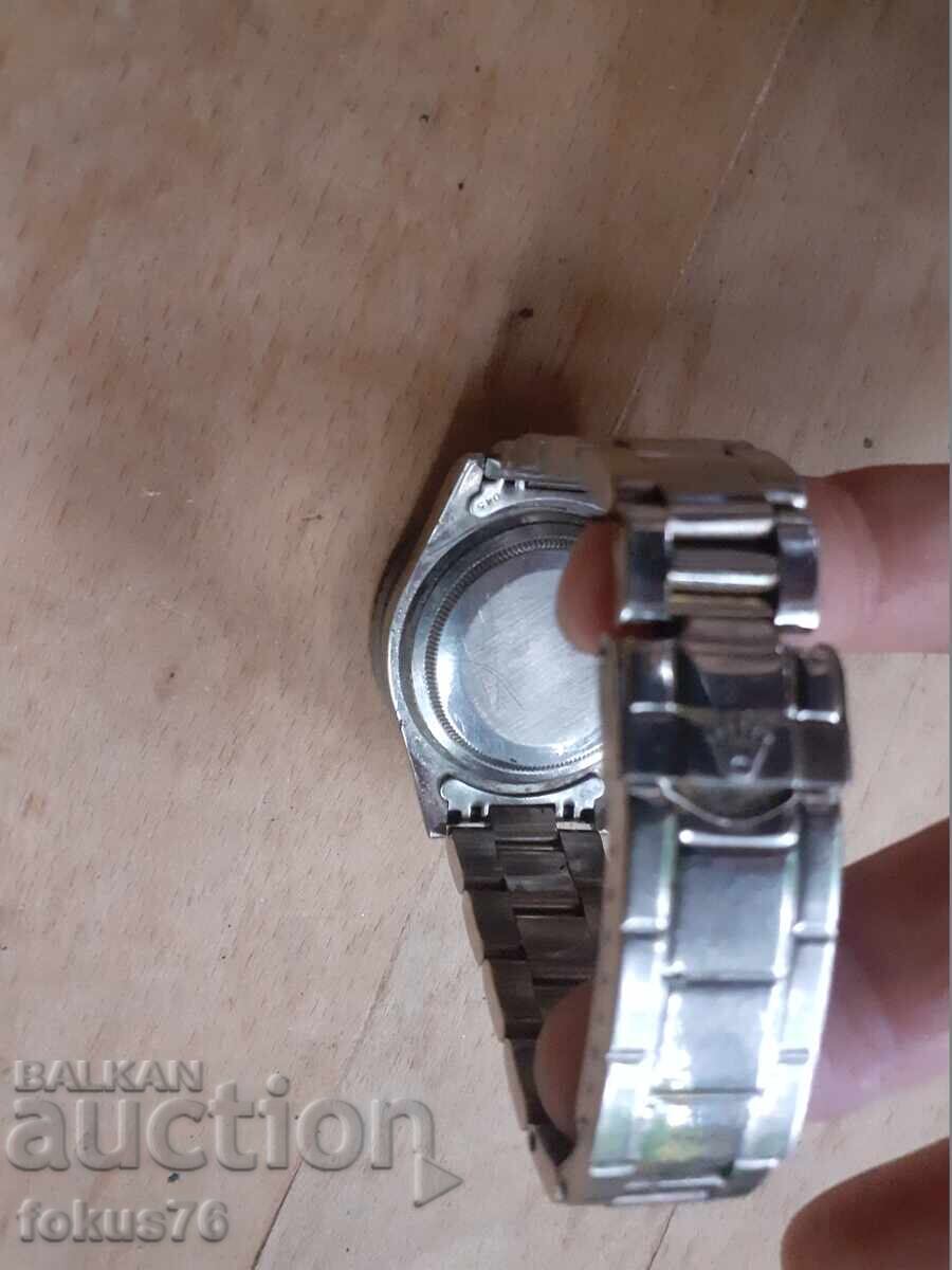 Παράδοση Θήκη και μπρασελέ ρολογιού Rolex από ατσάλι - κρύσταλλο ζαφείρι