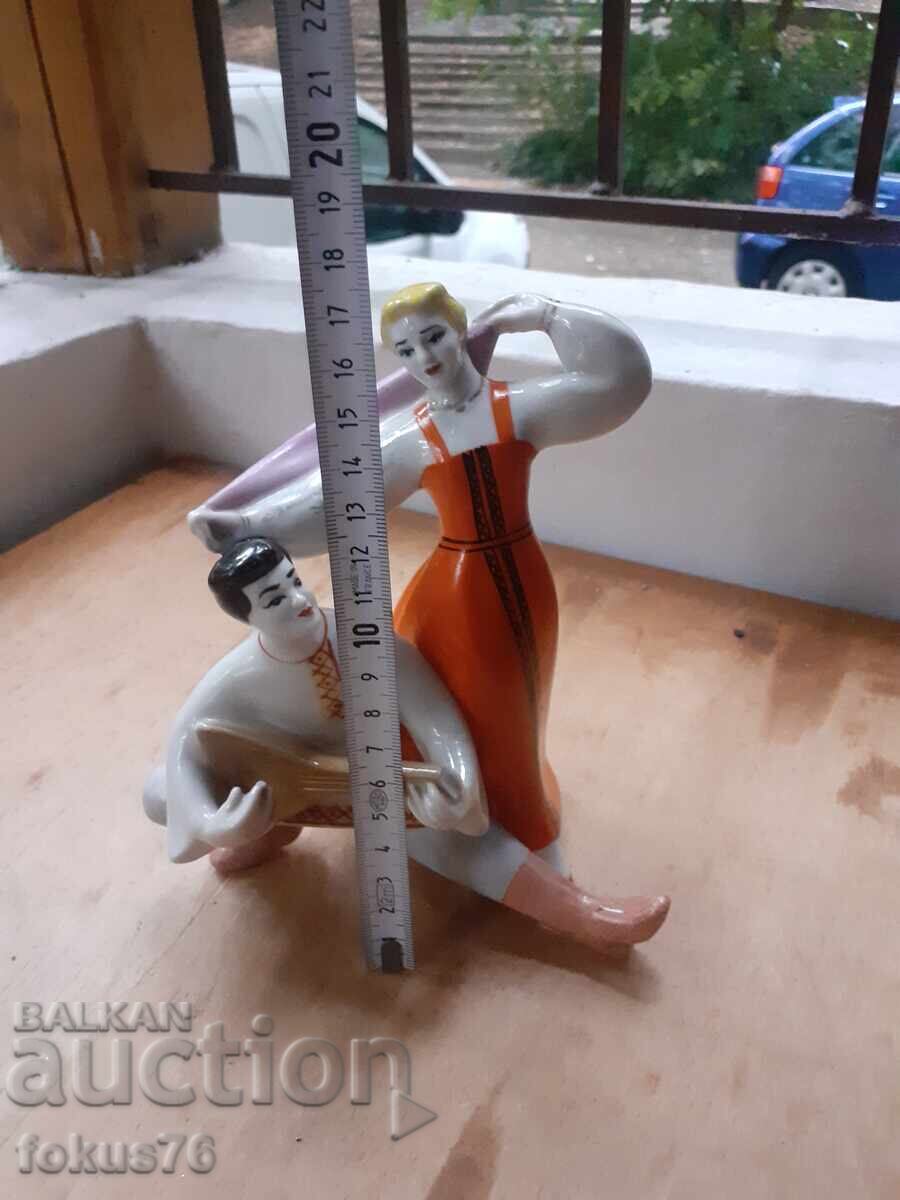 Delivery of Soviet Porcelain Figurine Statue Inscription Mark