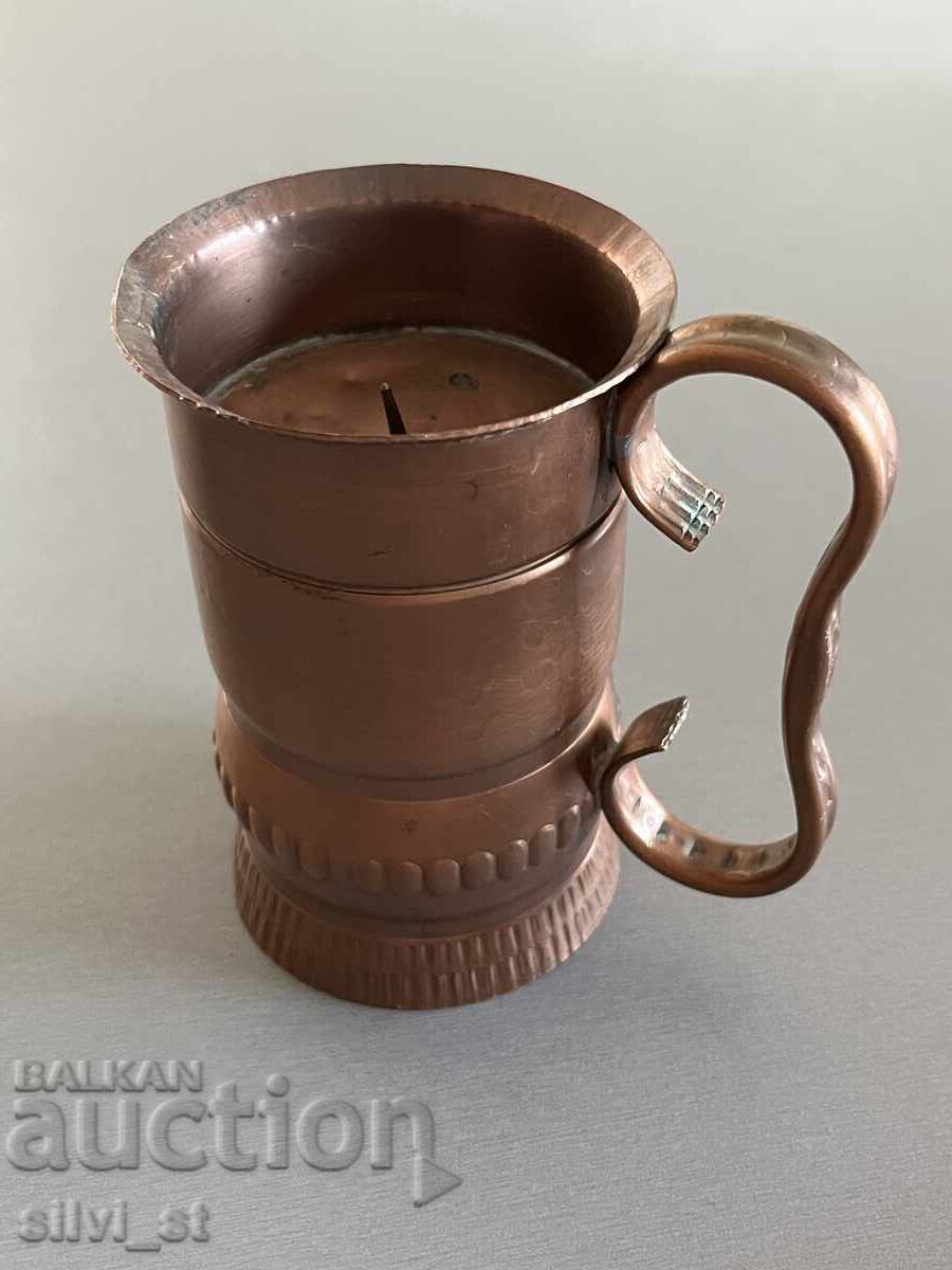 Меден Свещник / форма на чаша Меден Свещник / форма на чаша