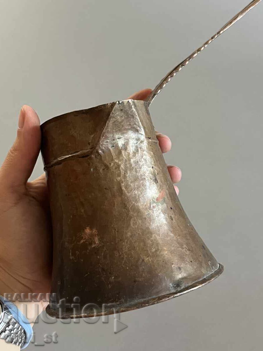 Old copper kettle - 6