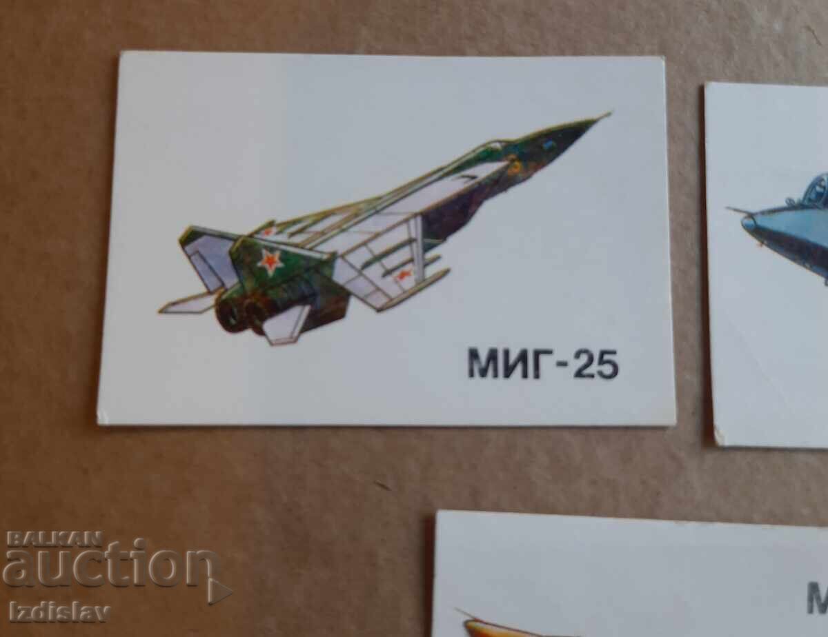 3 Pieces of Aviation Collector Calendars with price 6.00 BGN | € 3.07