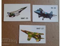 3 Pieces of Aviation Collector Calendars