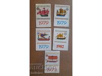 5 τεμάχια συλλεκτικά ημερολόγια πλοίων