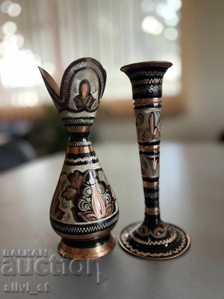 Сет медна посуда Ерзинджанлилар, ръчно - 6