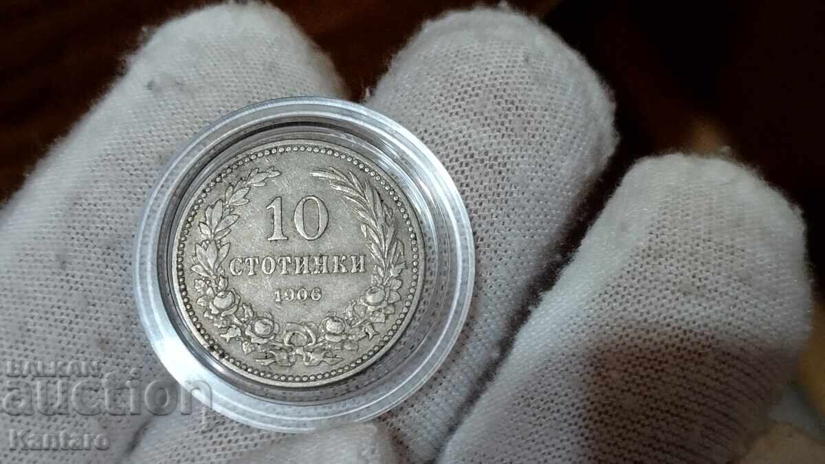 Auction  Coin - BULGARIA - 10 cents - 1906