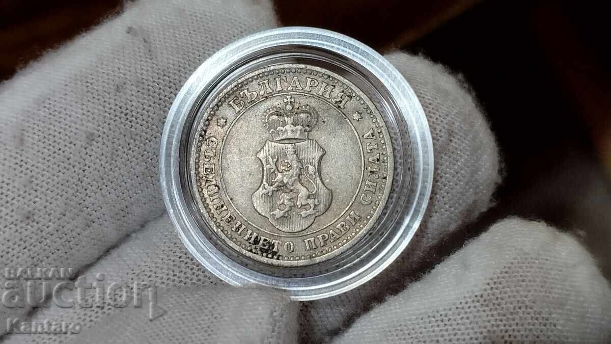 Coin - BULGARIA - 10 cents - 1906 - 5