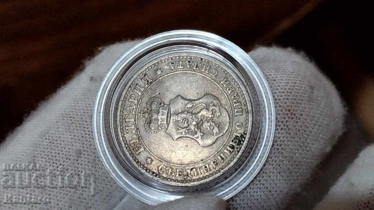 Coin - BULGARIA - 10 cents - 1906 - 7