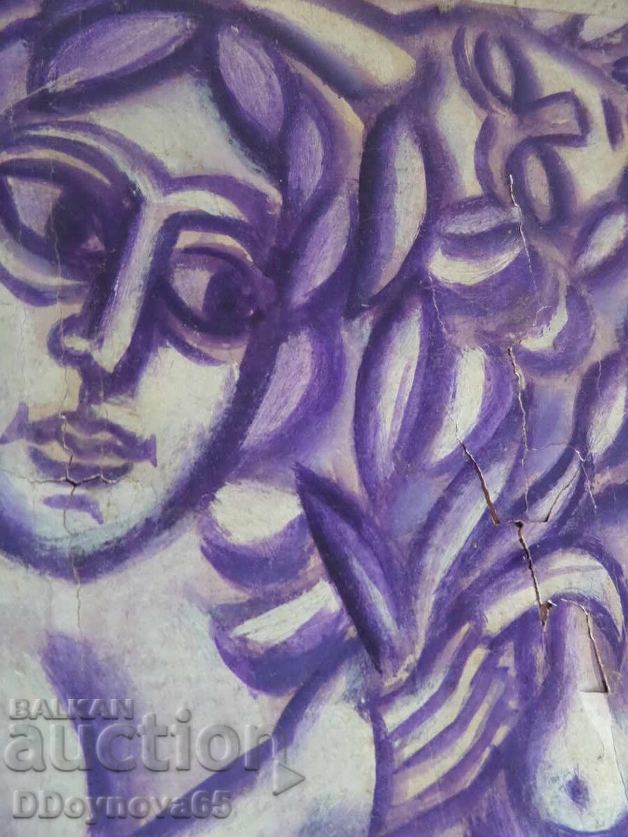 Rosen Rashev-Roshpaka, ground, oil paints, wood - 7