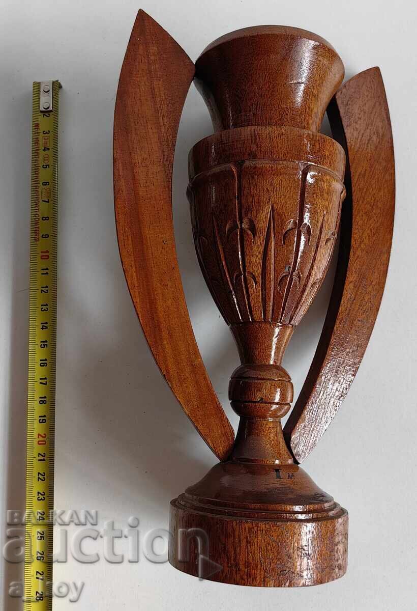 Κοινωνική Ξύλινη Κούπα με Ετικέτα με τιμή 15.00 BGN | € 7.67