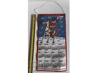 Calendar social de Anul Nou 1990 de la PLAT