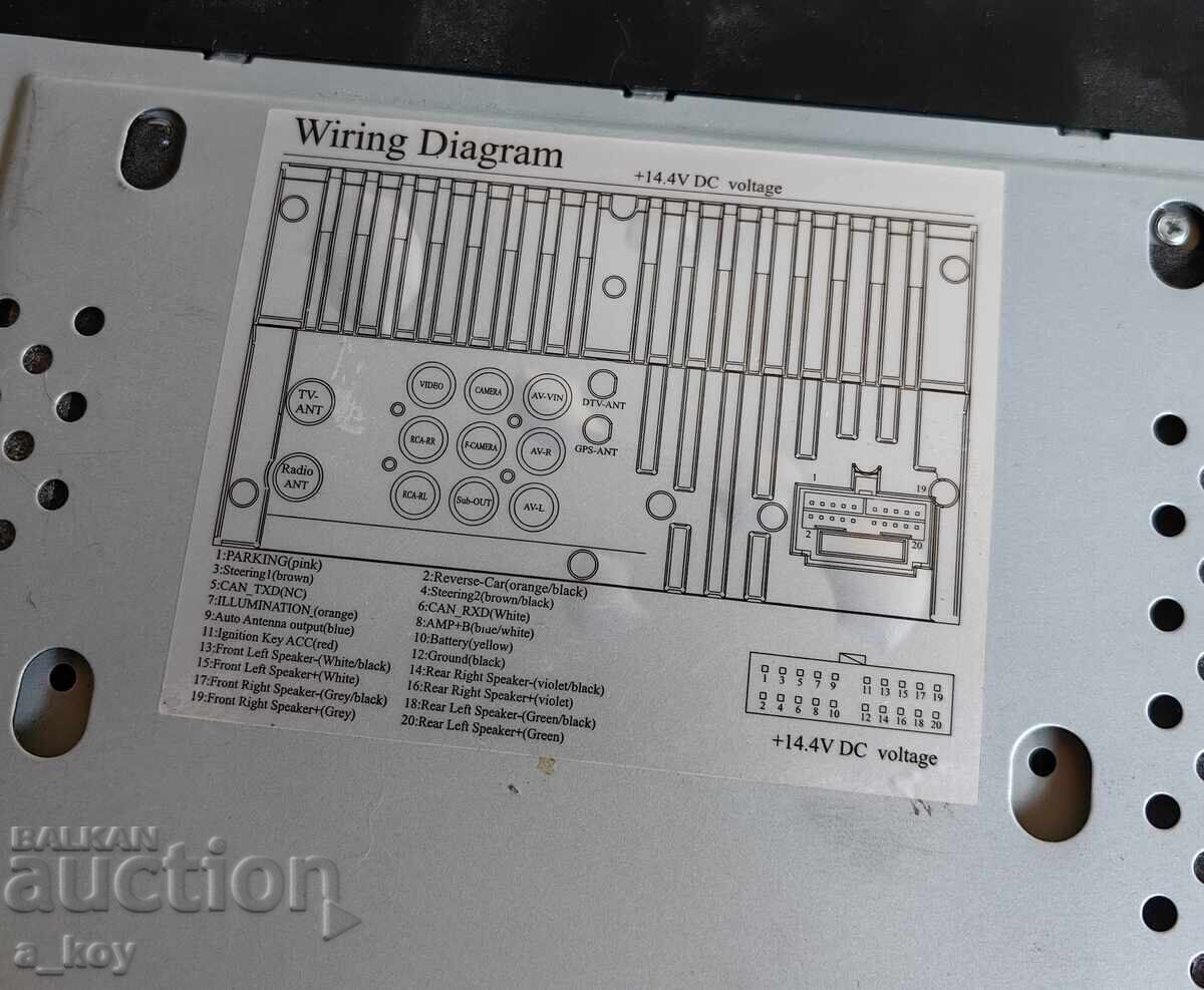 Delivery of DVD? BROKEN APPLIANCE, DON'T KNOW WHAT'S WRONG, FOR SCRAP