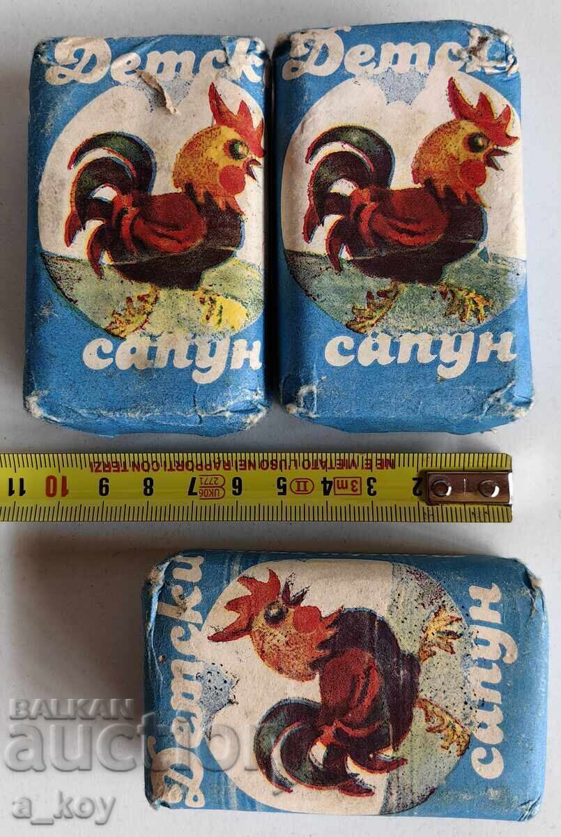 ЛОТ 3 БРОЯ ДЕТСКИ СОЦ САПУН