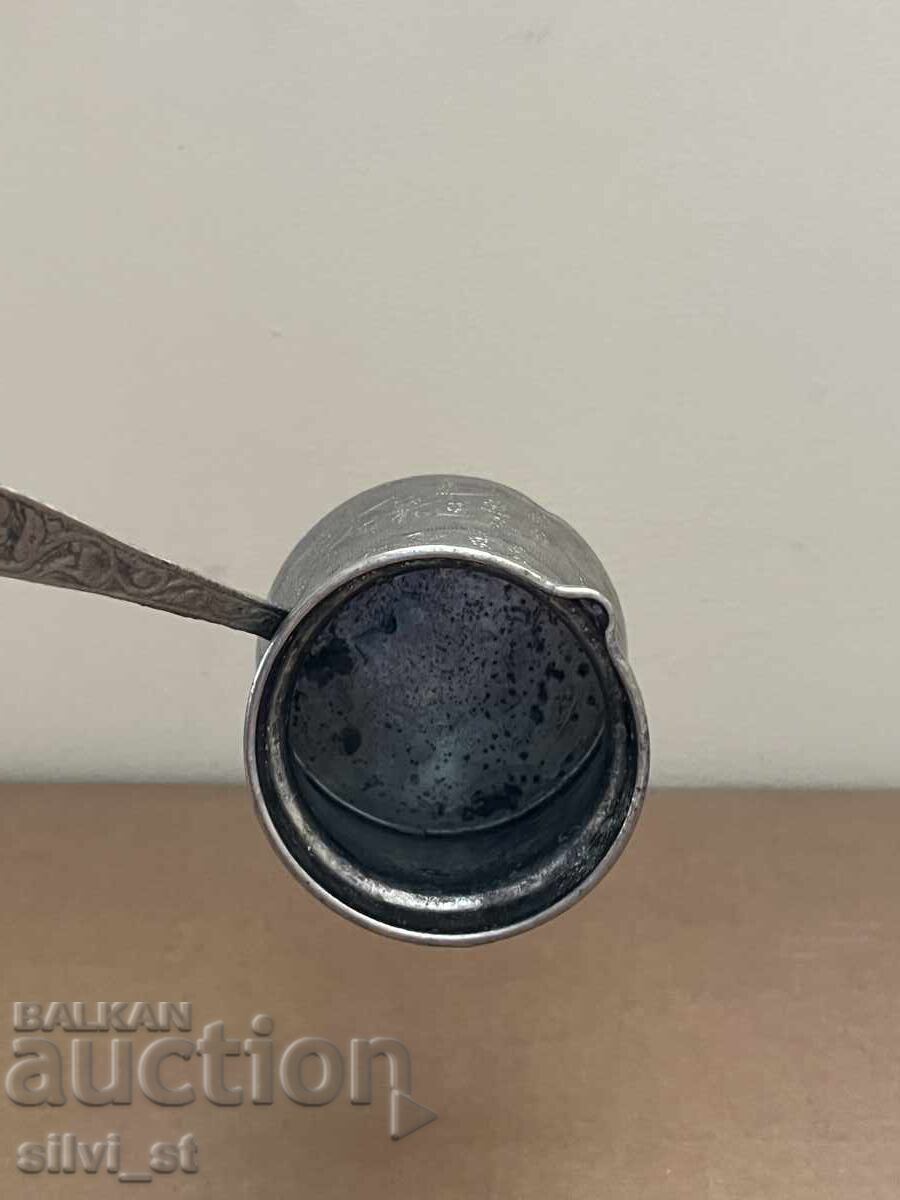 Ibric de cupru / cositorit și gravat - 5