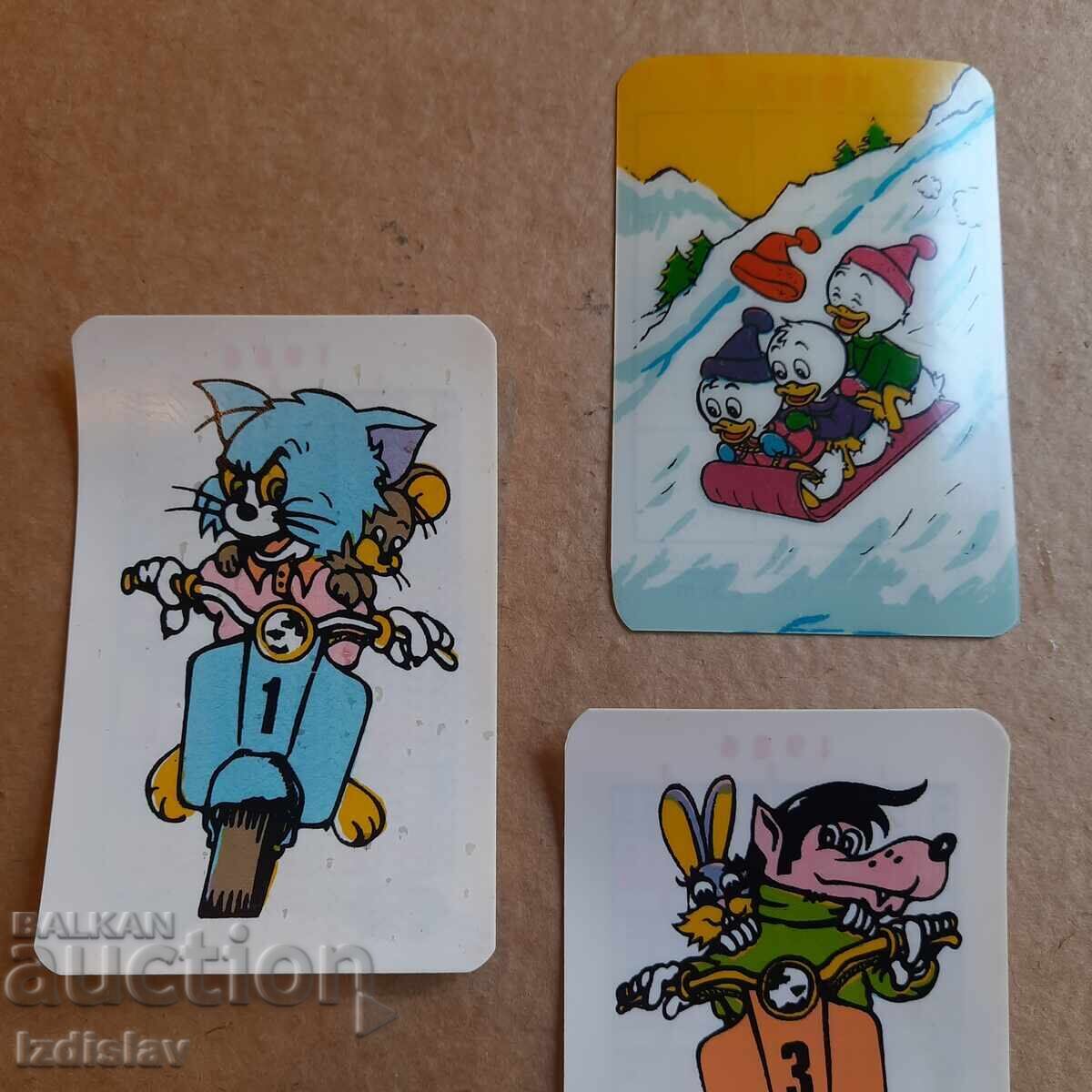 5 bucăți calendare colecționabile cu personaje de desene animate cu preț € 8.00 | 15.65 BGN