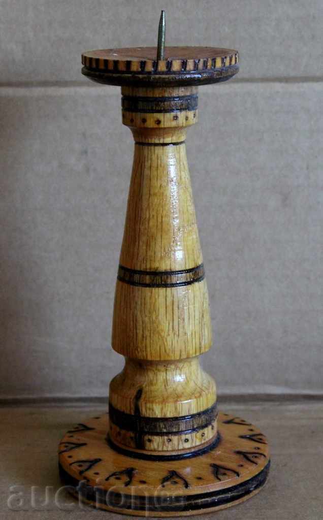 ,SOC ΞΥΛΙΝΟ ΠΥΡΟΓΡΑΦΗΜΕΝΟ ΚΗΠΗΡΙΟ με τιμή 10.00 BGN | € 5.11