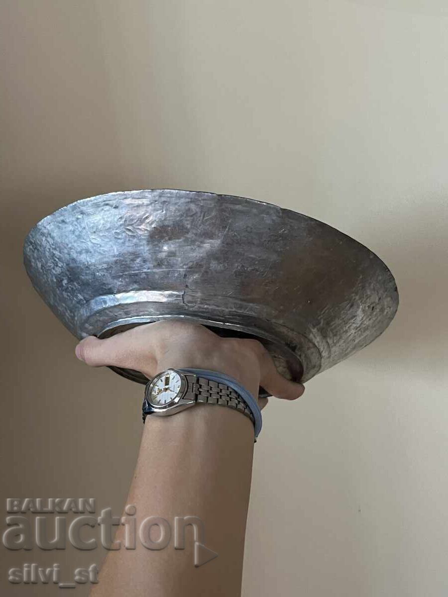 Copper-tinned plates, 6 pieces with price 120.00 BGN | € 61.36