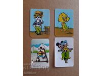 4 pieces of collectible cartoon character calendars