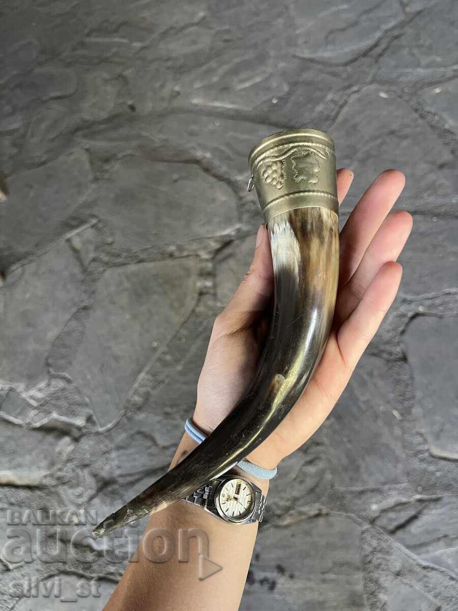 Рог за пиене Съд за пиене от Средновековие - 7