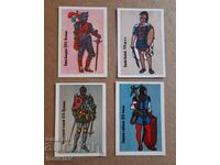 4 Pieces of Collectible Knight Calendars