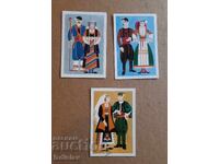 3 Pieces of Collectible Calendars: Folk Costumes