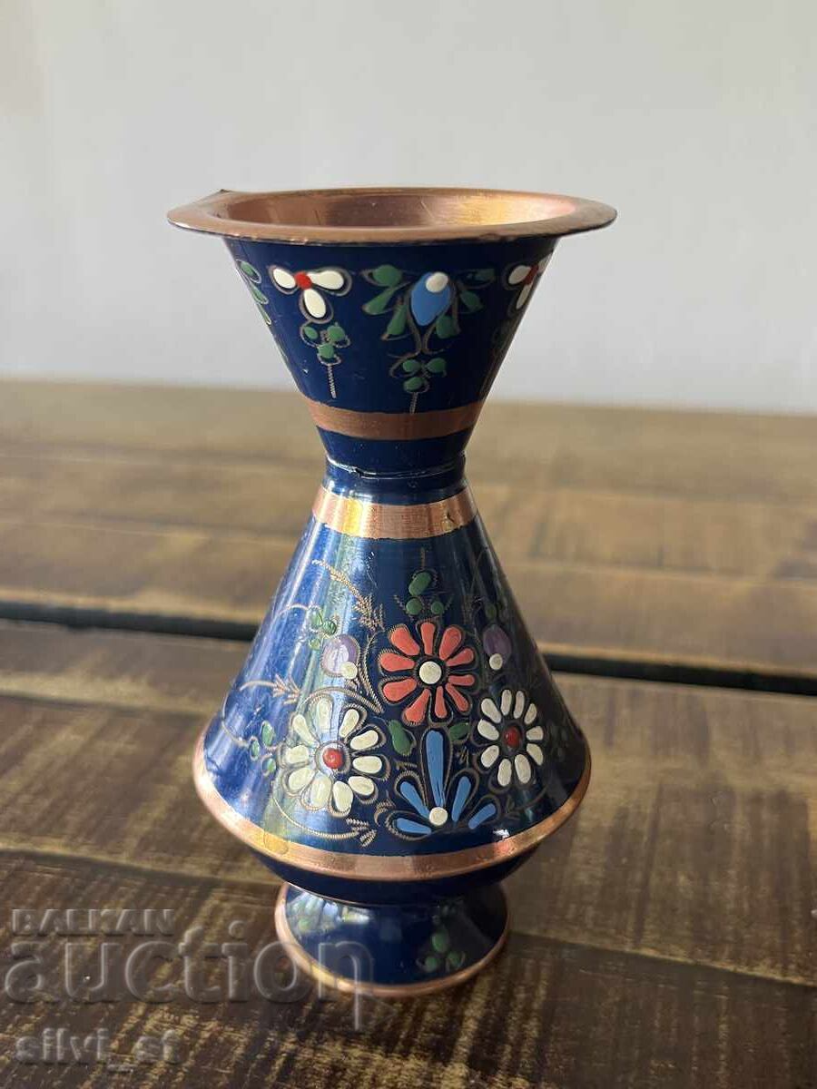 Винтидж турска медна ваза Gulistan - 6 Винтидж турска медна ваза Gulistan - 6