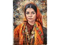 "Βουλγάρα με πορτοκαλί μαντήλι"