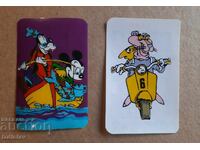 2 pieces of collectible cartoon character calendars