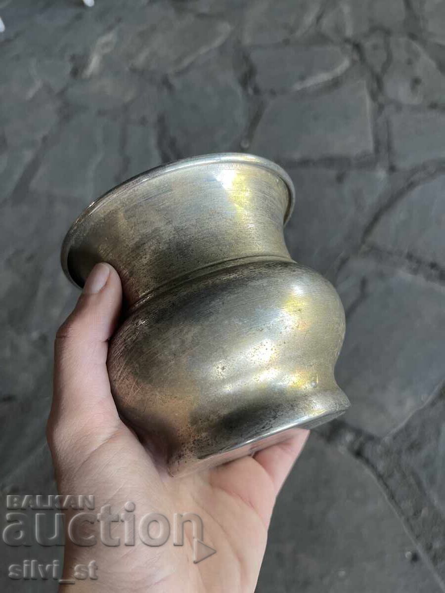 Παράδοση Ασημένια αντίκα κανάτα