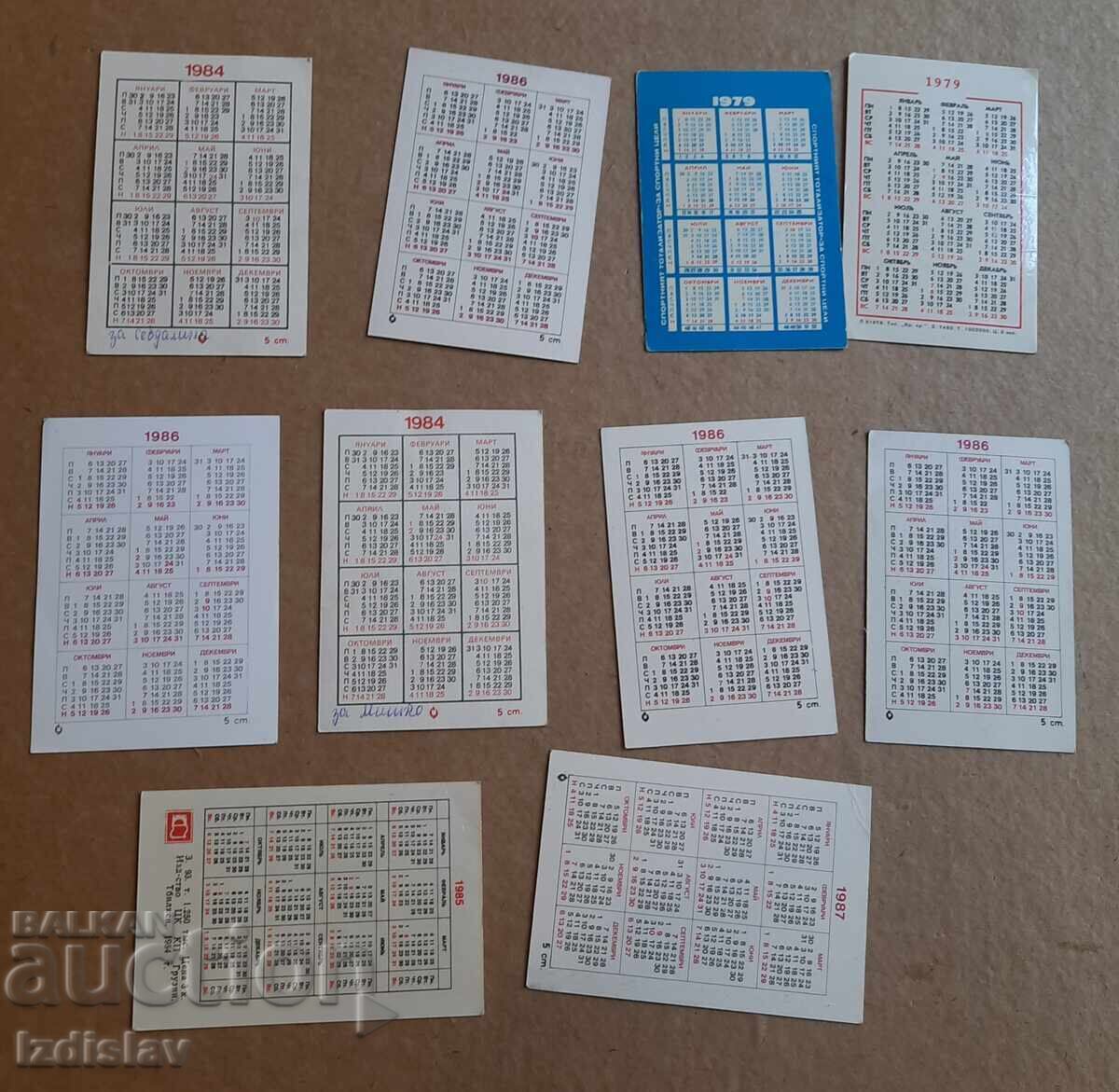 Livrarea 10 bucăți calendare de colecție cu personaje de poveste Livrarea 10 bucăți calendare de colecție cu personaje de poveste