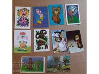 10 pieces of collectible fairy tale character calendars