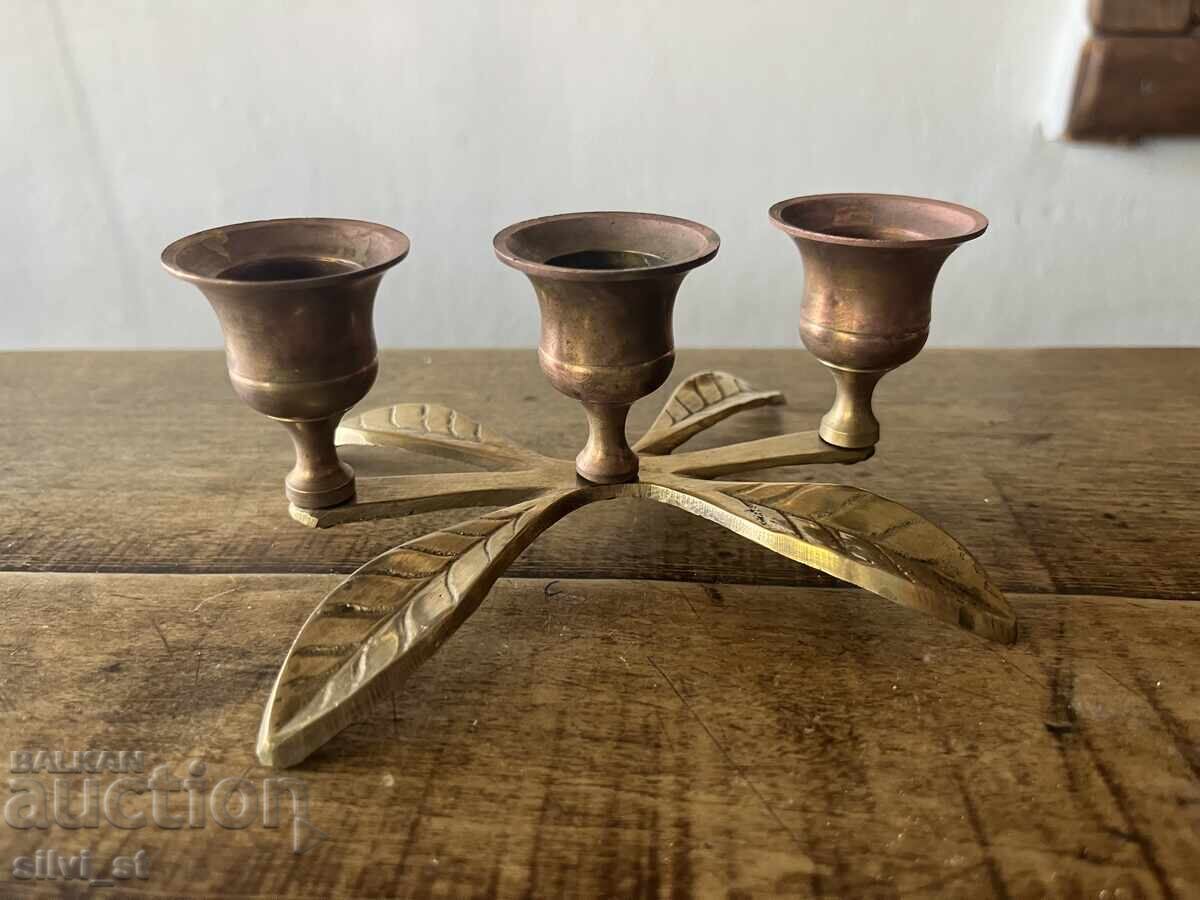 Bronze candlestick with price 35.00 BGN | € 17.90