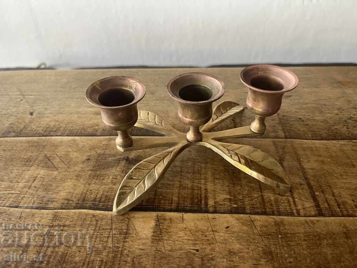 Bronze candlestick - 6