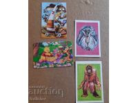 4 τεμάχια συλλεκτικά ημερολόγια