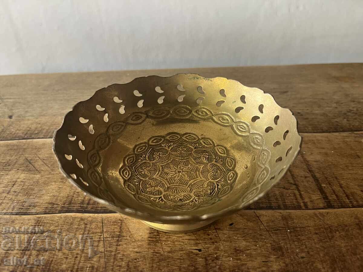 Παράδοση Δοχείο από ορείχαλκο / vintage Παράδοση Δοχείο από ορείχαλκο / vintage