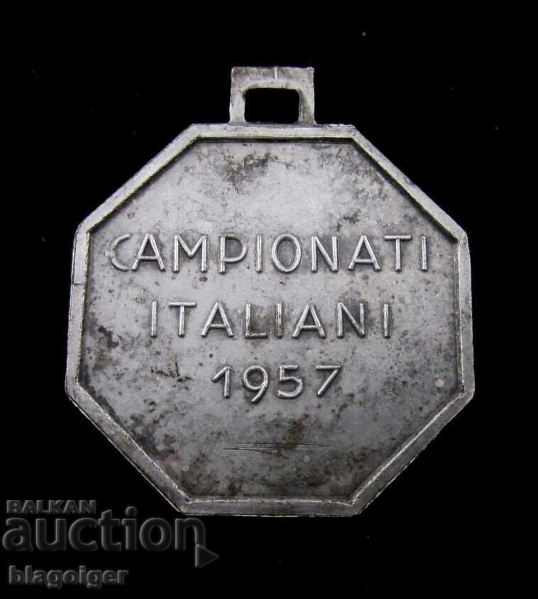 Πρωτάθλημα Ιταλίας - 1957 - Ιταλική Ένωση Λαϊκών Αθλημάτων με τιμή 12.99 BGN | € 6.64