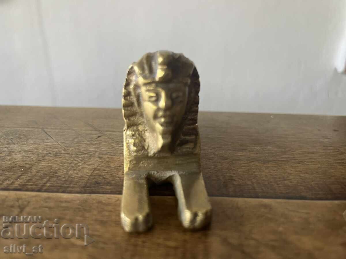 Χάλκινο ειδώλιο / Αιγυπτιακή Σφίγγα με τιμή 28.00 BGN | € 14.32 Χάλκινο ειδώλιο / Αιγυπτιακή Σφίγγα με τιμή 28.00 BGN | € 14.32