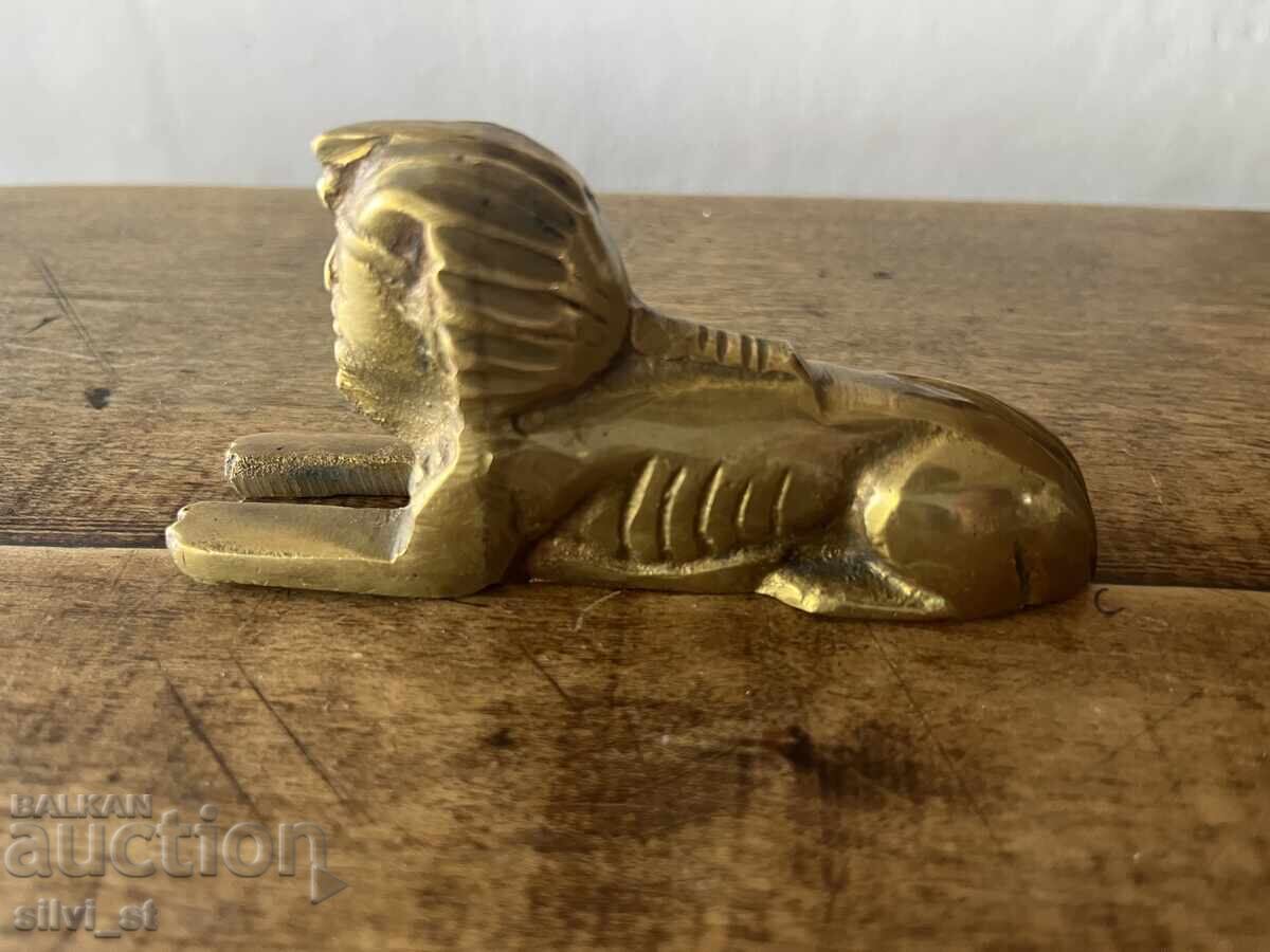 Δημοπρασία Χάλκινο ειδώλιο / Αιγυπτιακή Σφίγγα Δημοπρασία Χάλκινο ειδώλιο / Αιγυπτιακή Σφίγγα