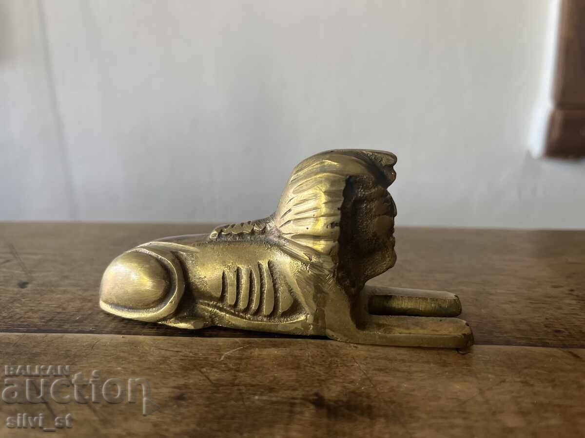 Χάλκινο ειδώλιο / Αιγυπτιακή Σφίγγα - 5 Χάλκινο ειδώλιο / Αιγυπτιακή Σφίγγα - 5