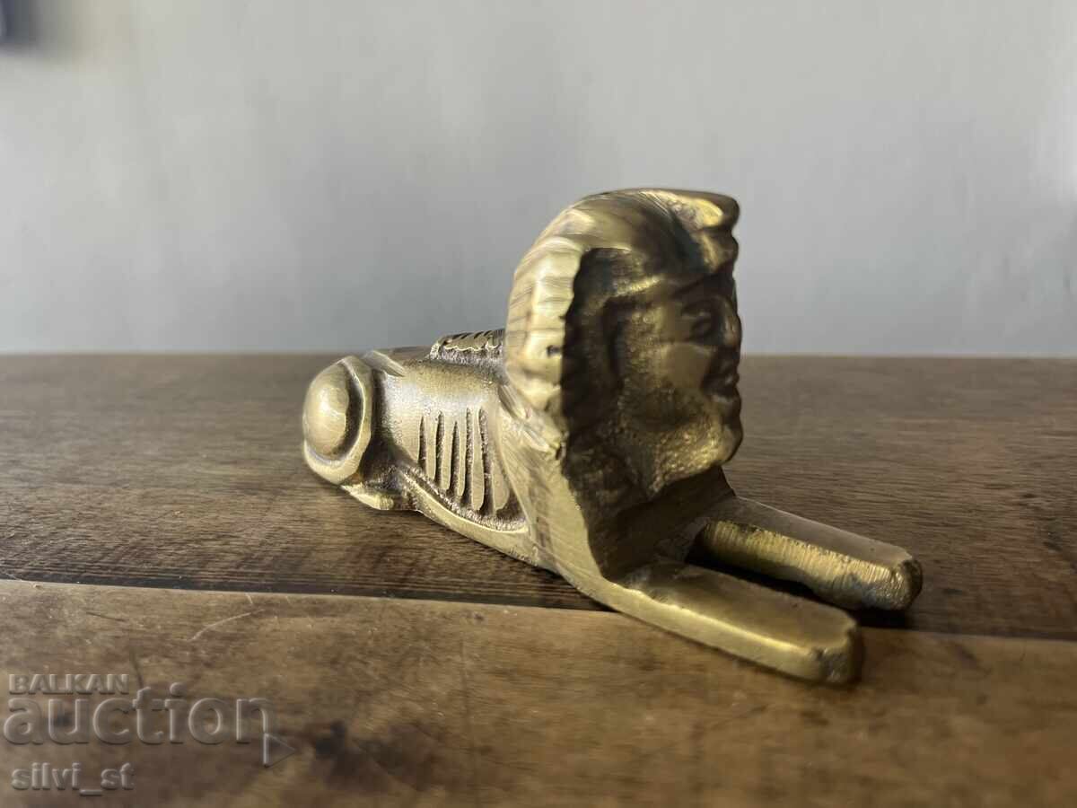Χάλκινο ειδώλιο / Αιγυπτιακή Σφίγγα - 7 Χάλκινο ειδώλιο / Αιγυπτιακή Σφίγγα - 7