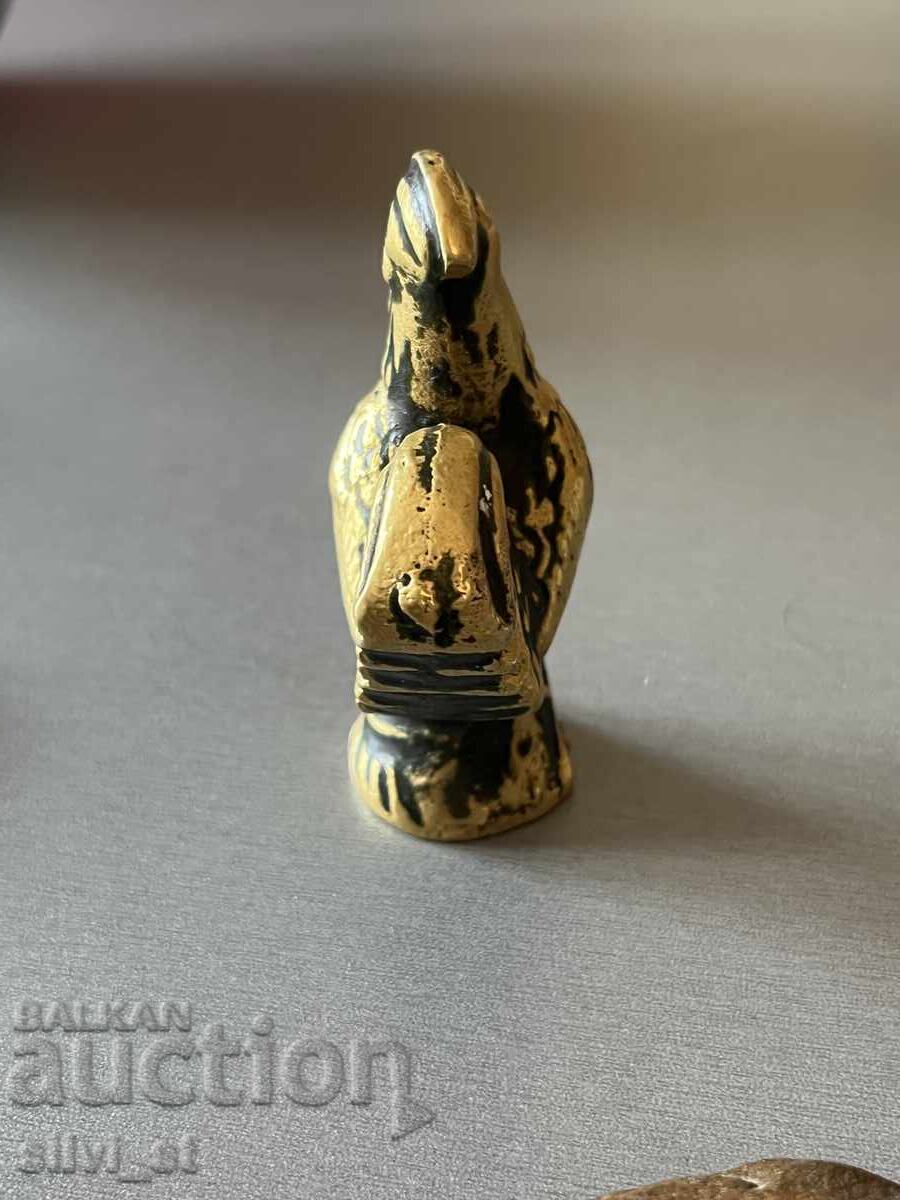 Бронзова фигура петле - 6