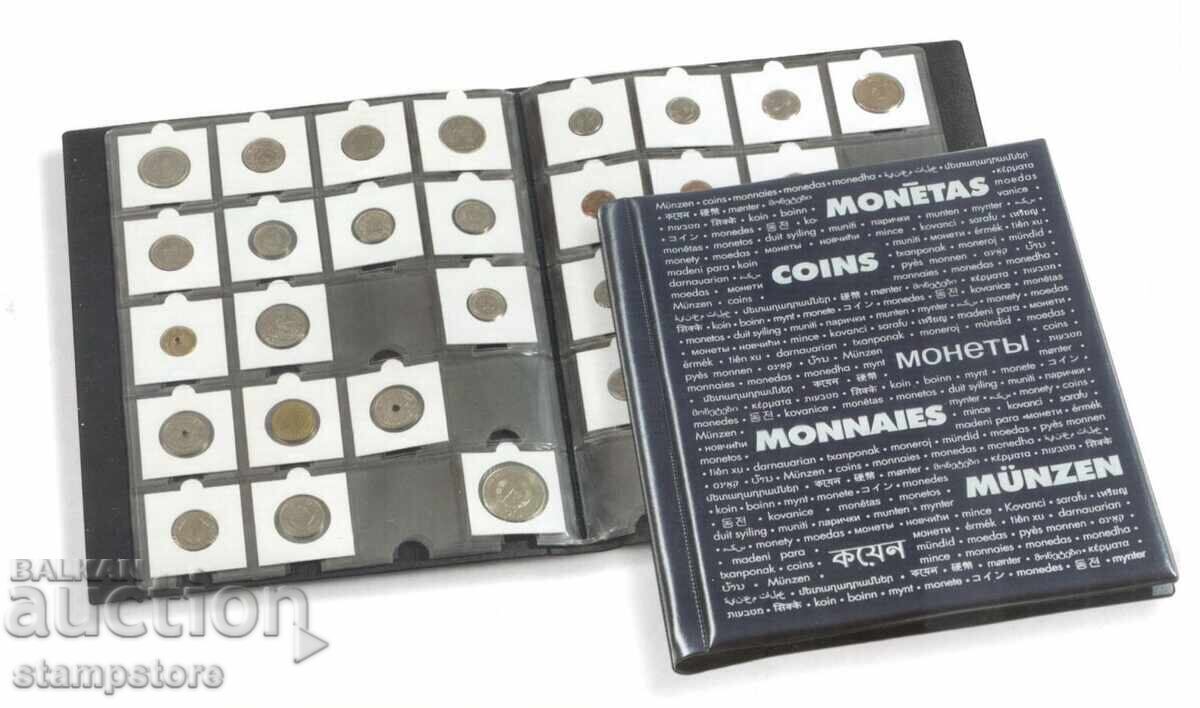 Album for 200 coins in 50/50 mm cardboard boxes