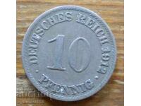 10 Pfennig 1912 - Germany ( A )