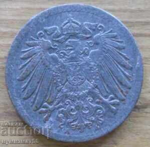 5 Pfennig 1915 - Γερμανία ( A ) με τιμή 1.50 BGN | € 0.77
