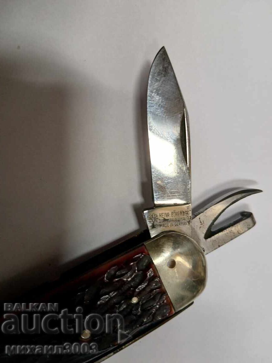 Vintage Pocket German Knife H. Boker@Co SOLINGEN - 5
