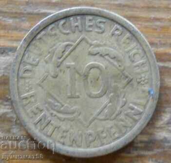 10 Pfennig 1924 - Germany ( A )