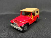 VECHI CRUIU RETRO METAL MATCHBOX ENGLAND CJ6 JEEP